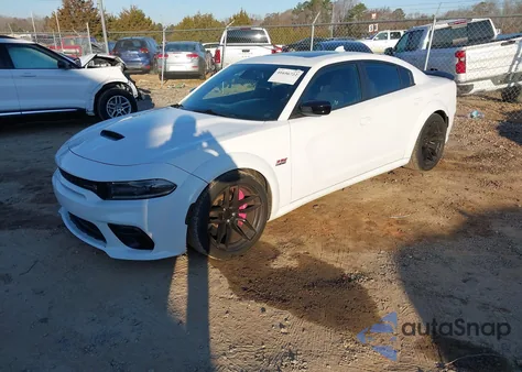 2020 Dodge Charger Scat Pack Widebody Rwd из США, поврежденный, VIN NCS107364